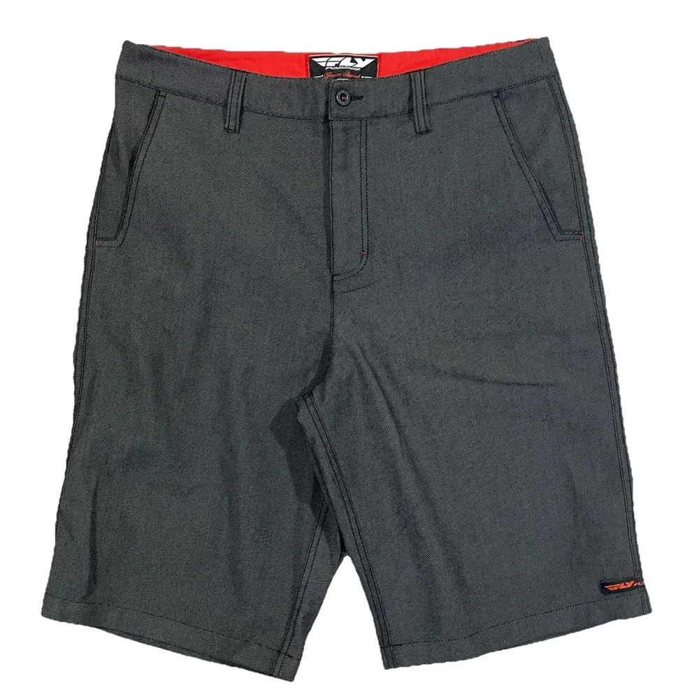 Men's Fly‎ Racing Genuine Apparel Charcoal Gray 32x11 Shorts